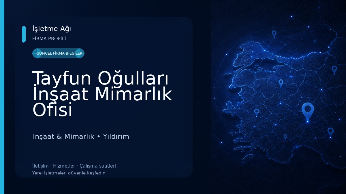 Tayfun Oğulları İnşaat Mimarlık Ofisi İnşaat & Mimarlık