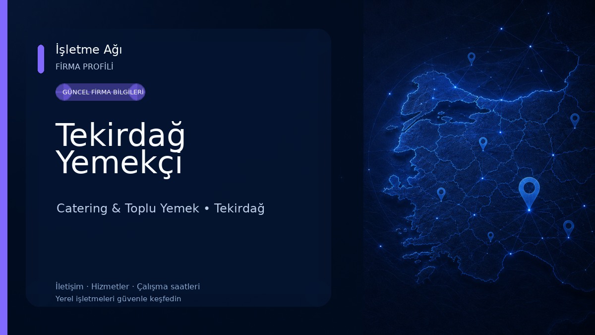 Tekirdağ Yemekçi