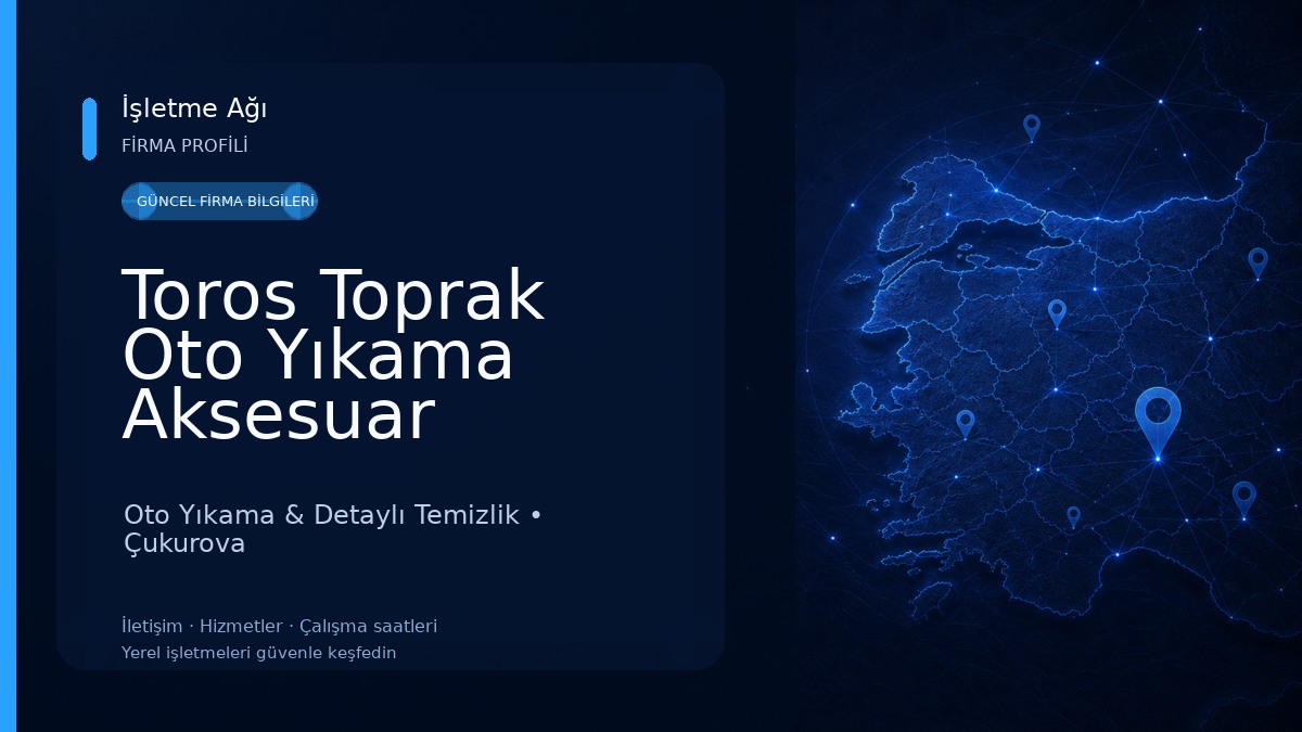 Toros Toprak Oto Yıkama Aksesuar