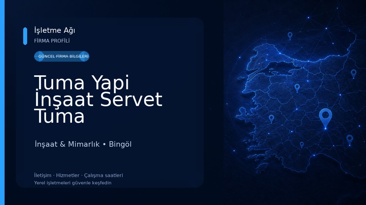 Tuma Yapi İnşaat Servet Tuma İnşaat & Mimarlık