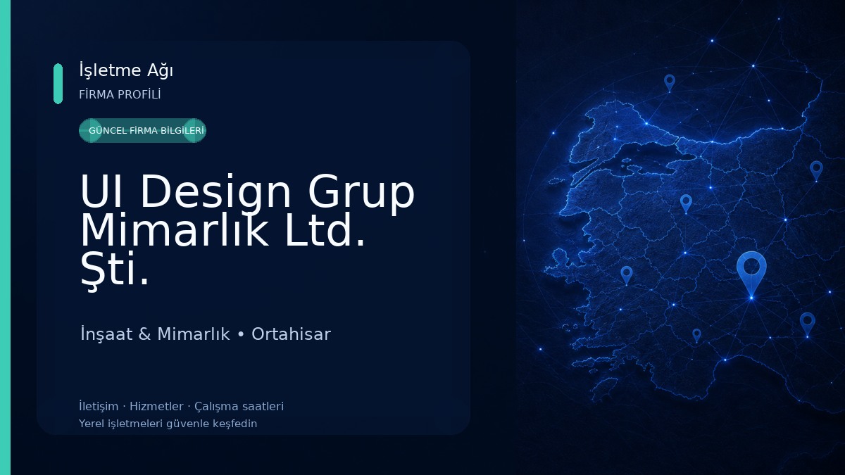 UI Design Grup Mimarlık Ltd. Şti.
