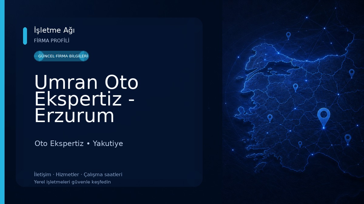 Umran Oto Ekspertiz - Erzurum Yakutiye Oto Ekspertiz