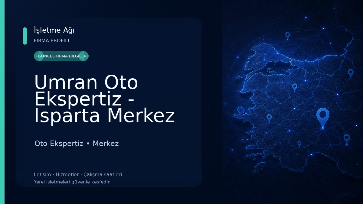 Umran Oto Ekspertiz - Isparta Merkez