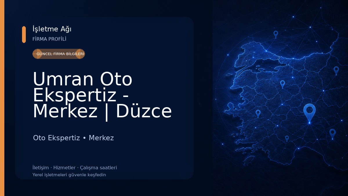 Umran Oto Ekspertiz - Merkez | Düzce