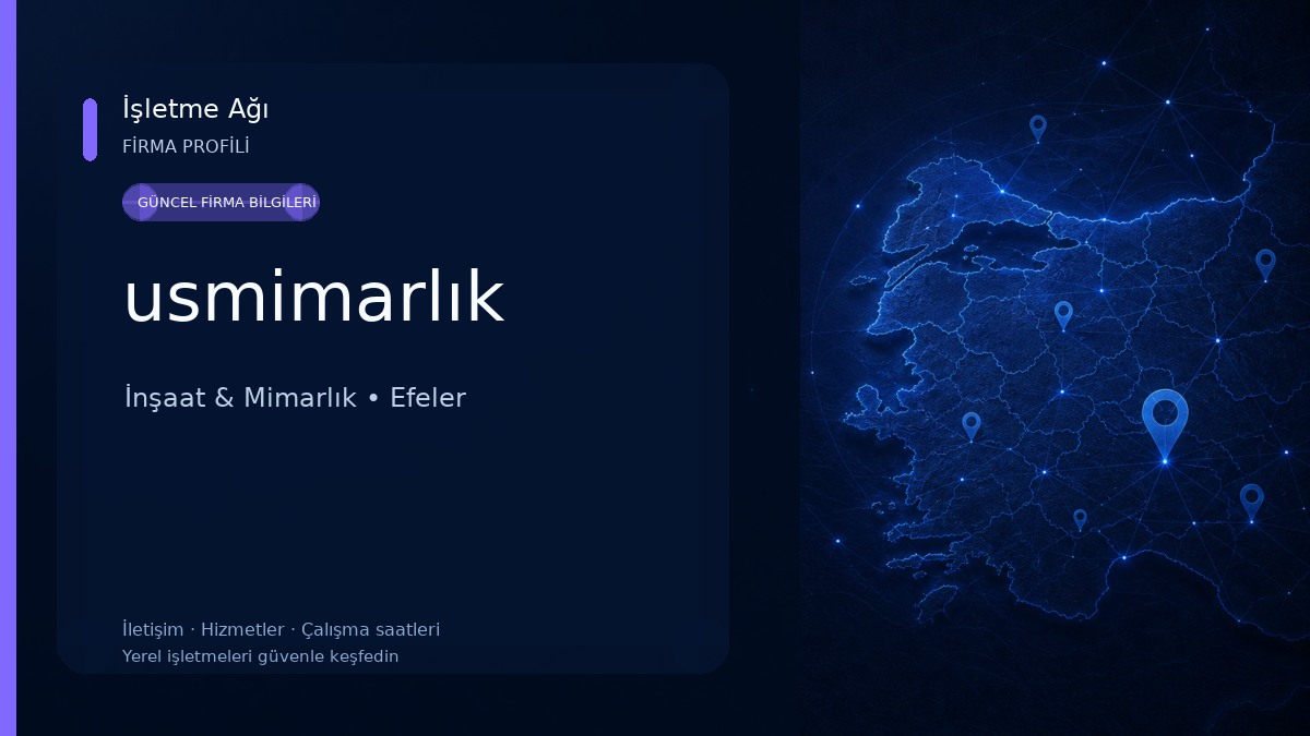 usmimarlık İnşaat & Mimarlık