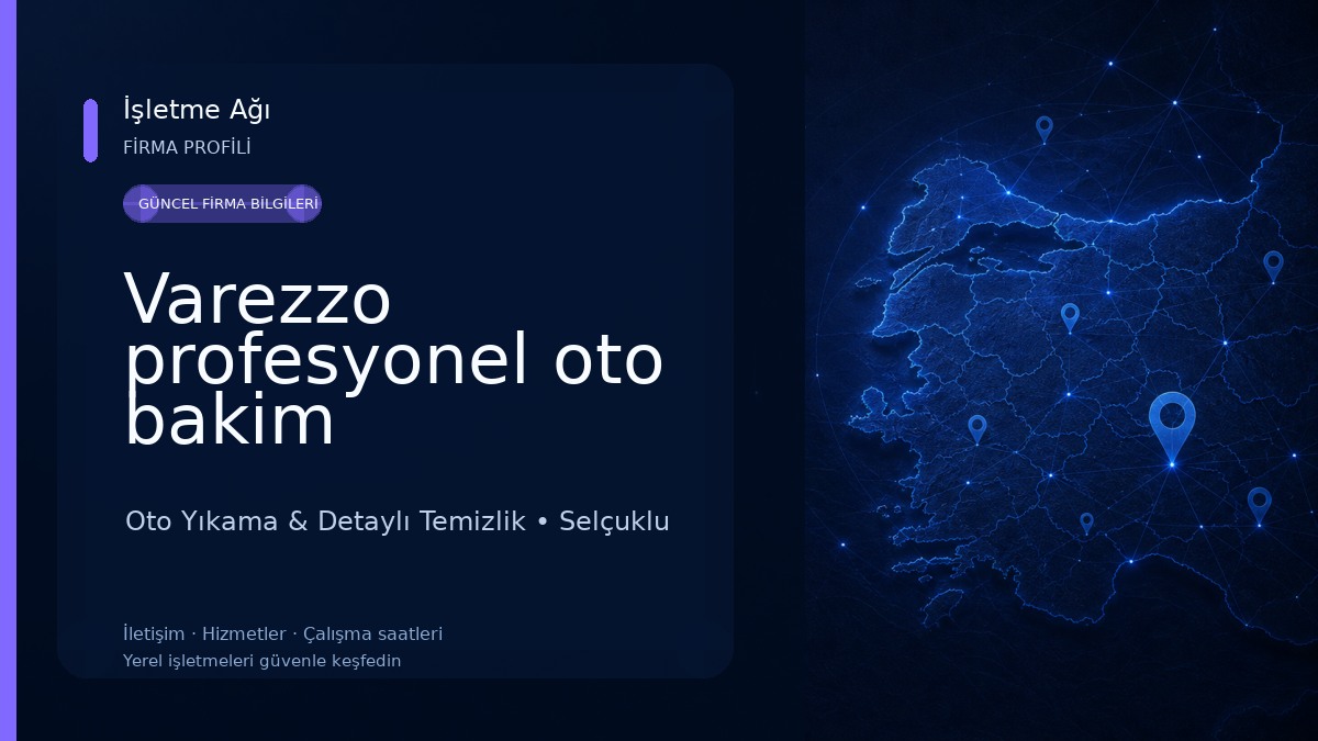 Varezzo profesyonel oto bakim Oto Yıkama & Detaylı Temizlik