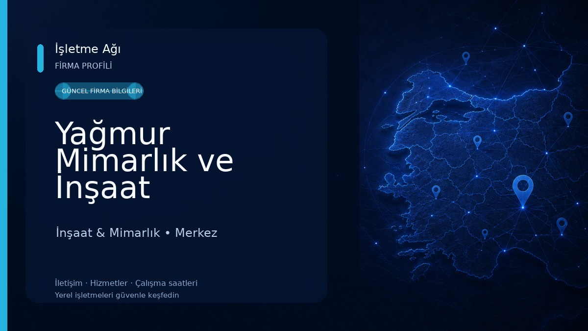 Yağmur Mimarlık ve İnşaat
