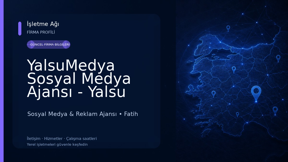 YalsuMedya Sosyal Medya Ajansı - Yalsu Panel Takipçi, Beğeni, Etkileşim, Tanıtım, SEO