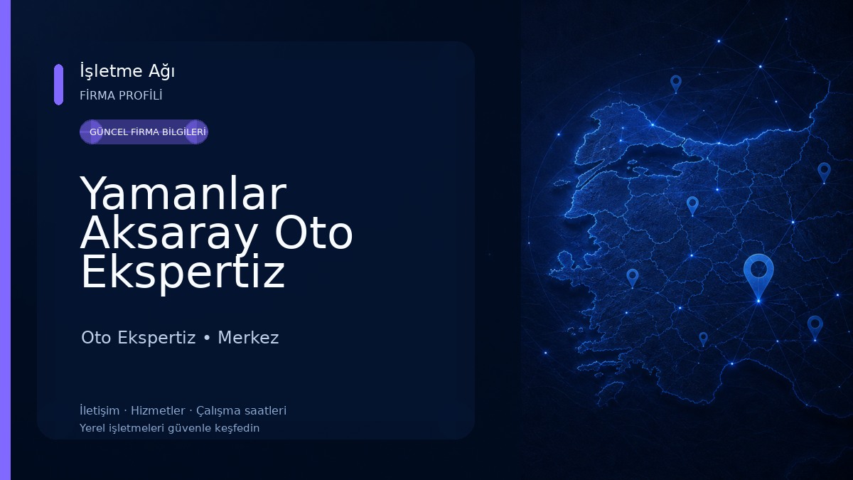 Yamanlar Aksaray Oto Ekspertiz Oto Ekspertiz