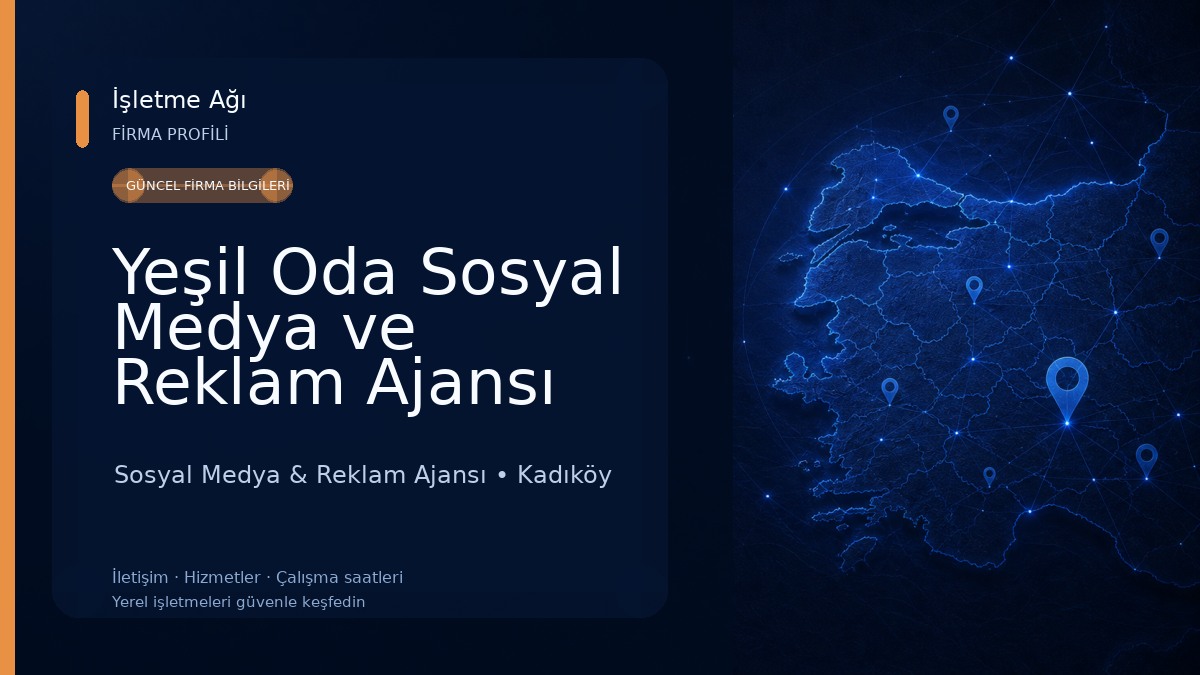 Yeşil Oda Sosyal Medya ve Reklam Ajansı