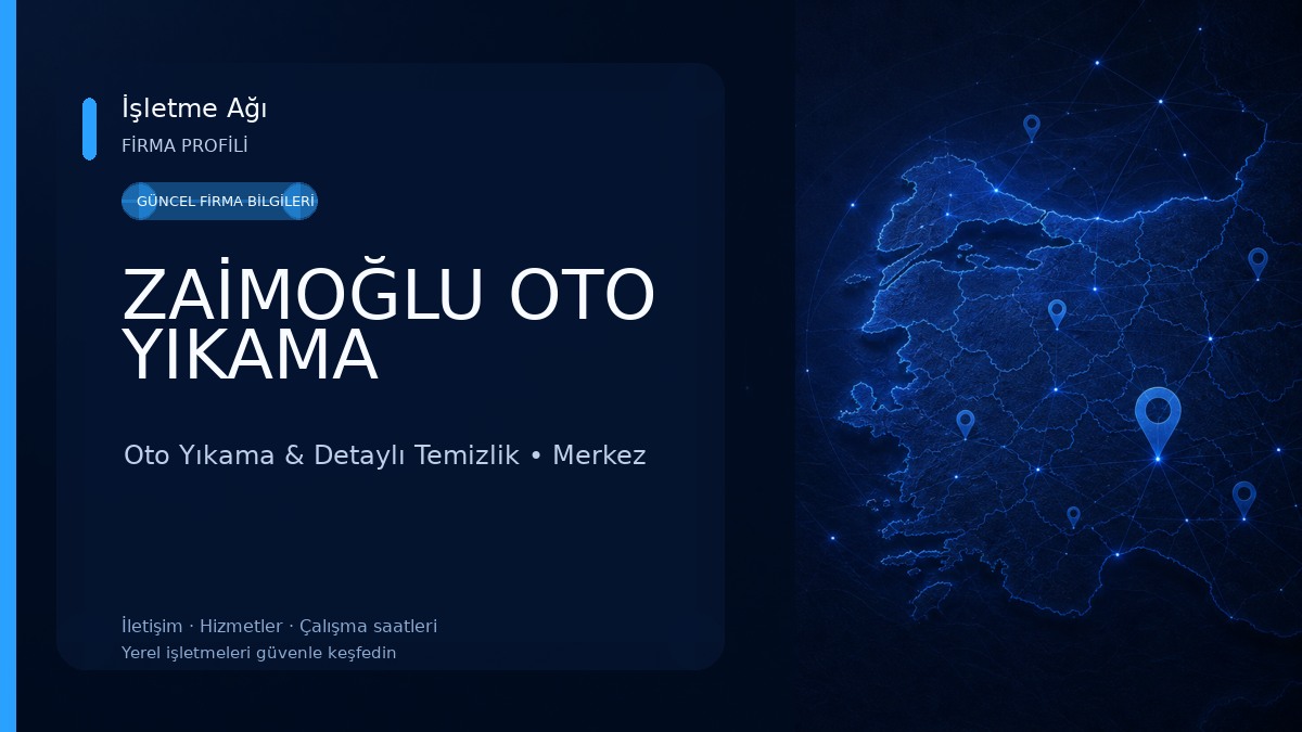 ZAİMOĞLU OTO YIKAMA