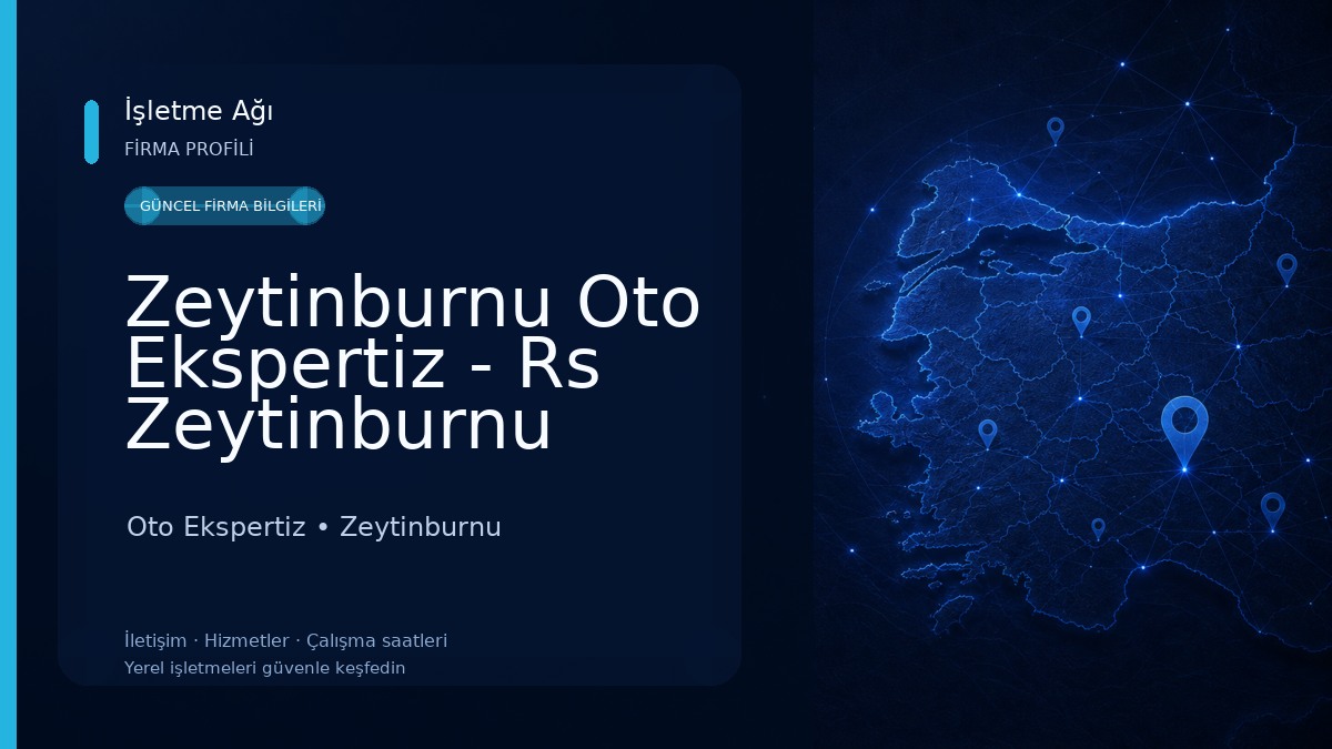 Zeytinburnu Oto Ekspertiz - Rs Zeytinburnu Şubesi