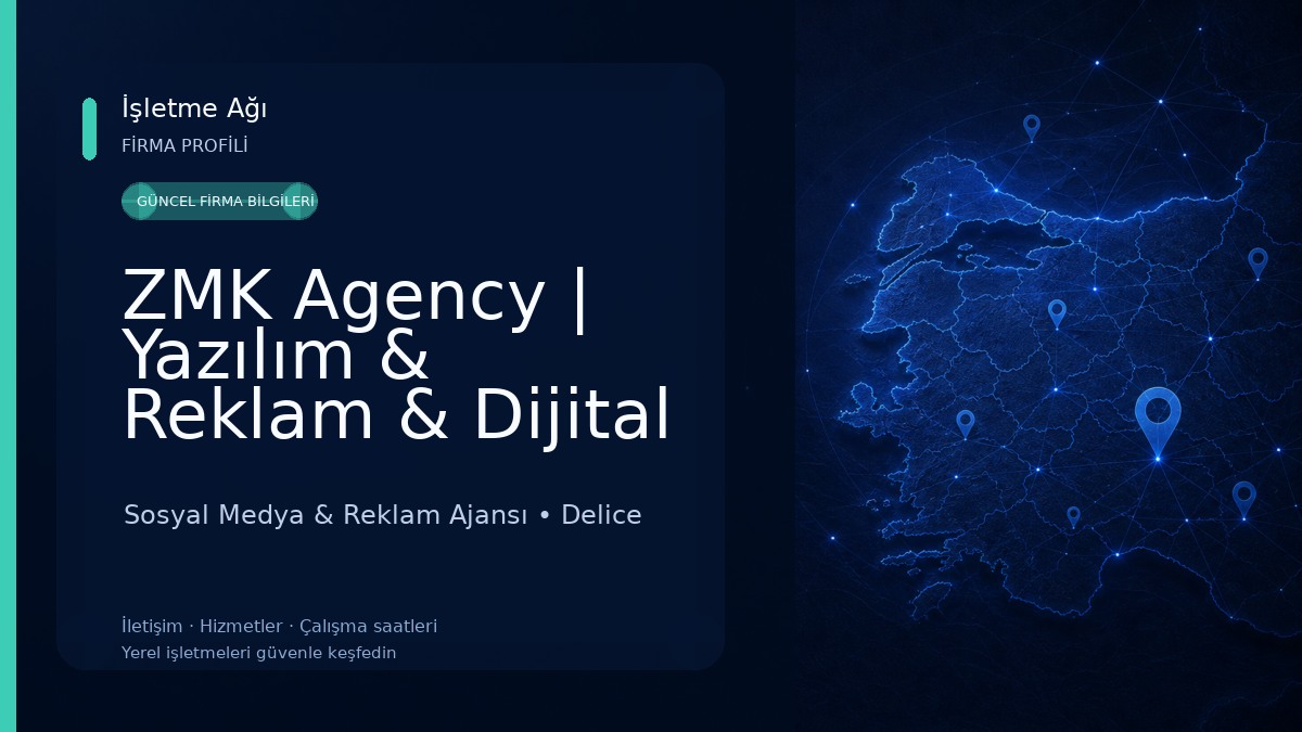 ZMK Agency | Yazılım & Reklam & Dijital Dönüşüm
