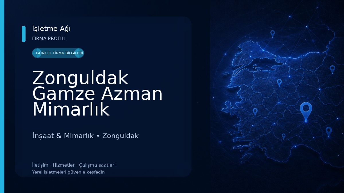 Zonguldak Gamze Azman Mimarlık İnşaat & Mimarlık